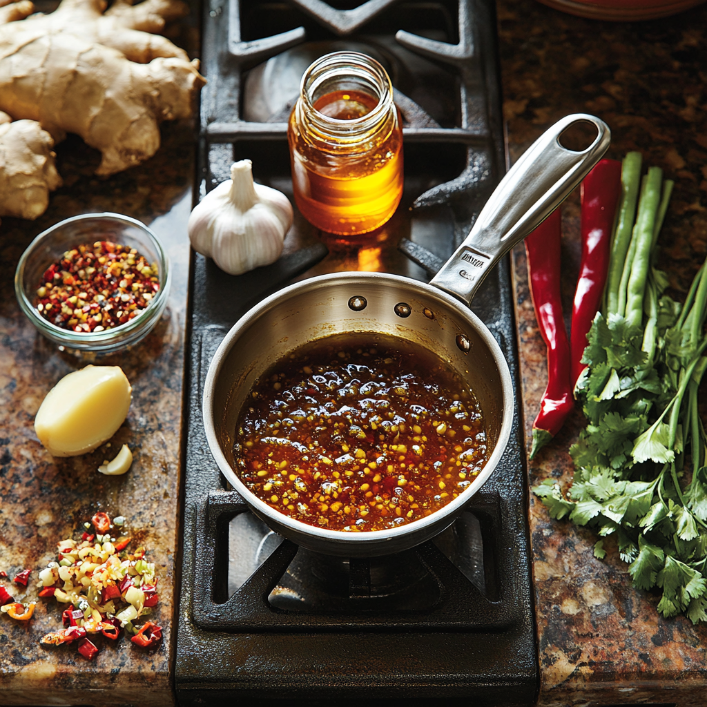 Delicious Grilling Sauce with Pumpkin Seed Oil